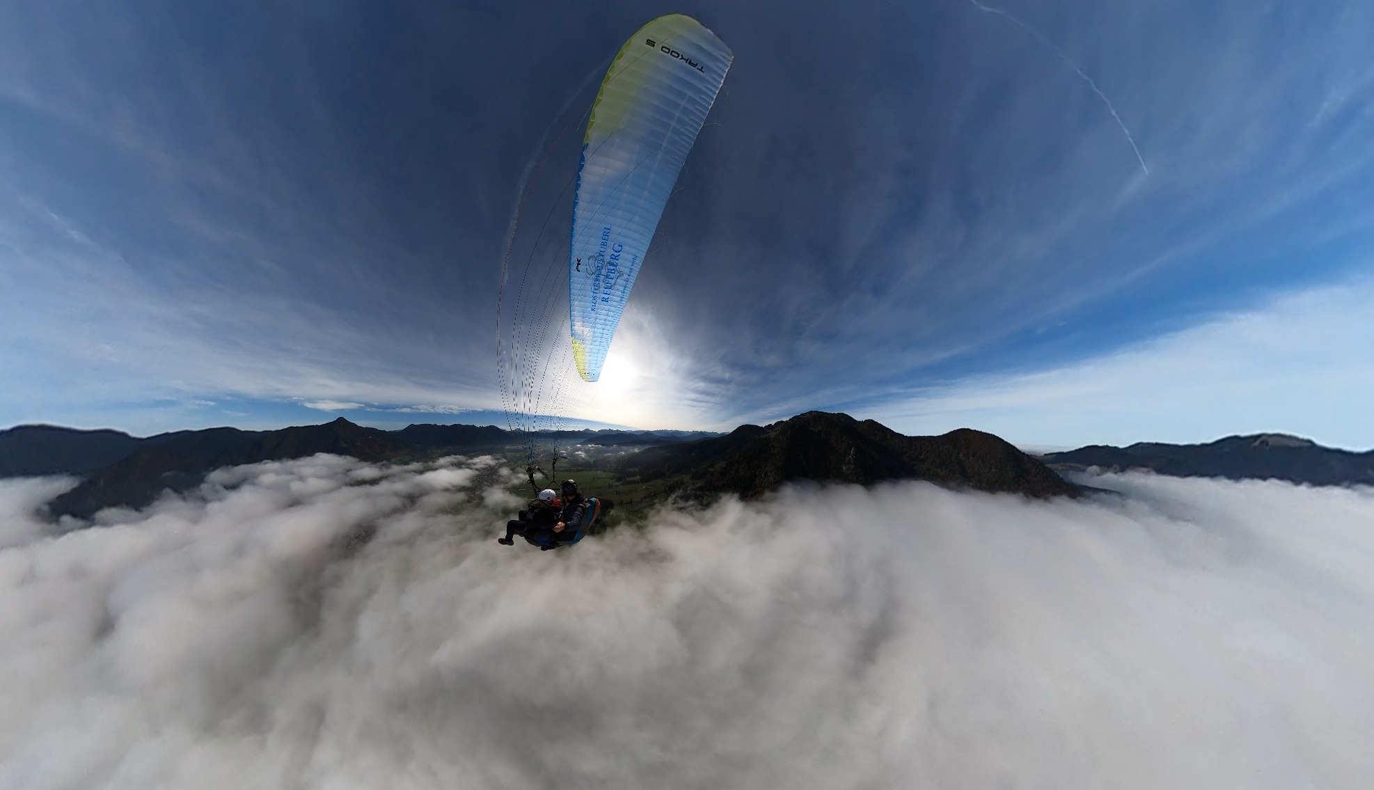 Tandem Paragliding Brauneck - Gleitschirmfliegen